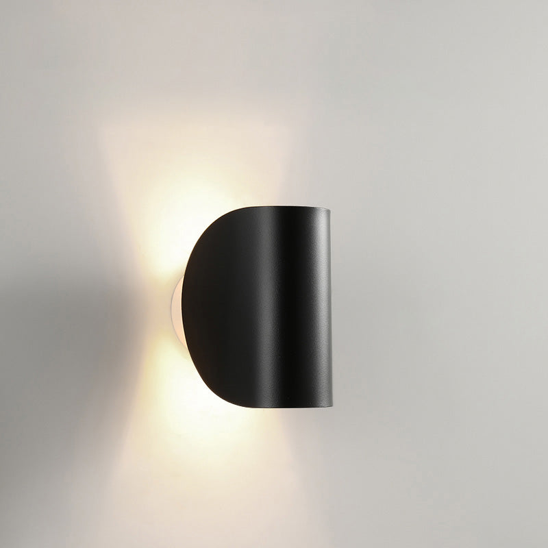 Olverai Adjustable Half Shade Wall Sconce