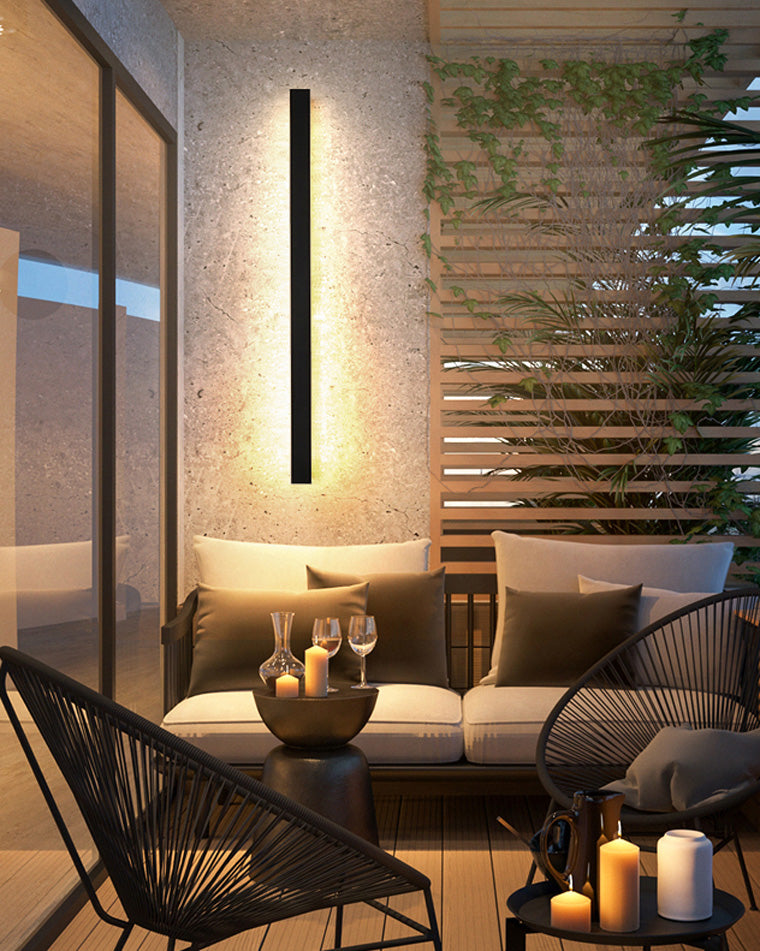 Outdoor Linear Light wall