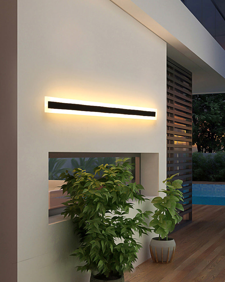 Olverai Outdoor Linear Wall Light