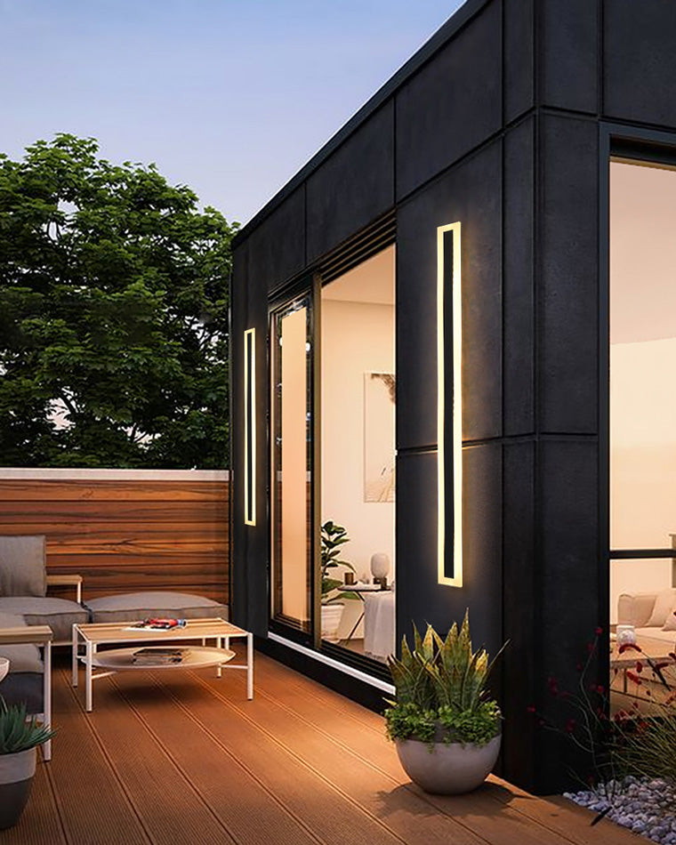 Olverai Outdoor Linear Wall Light