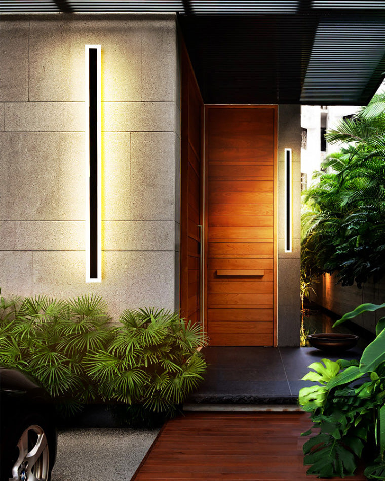 Olverai Outdoor Linear Wall Light