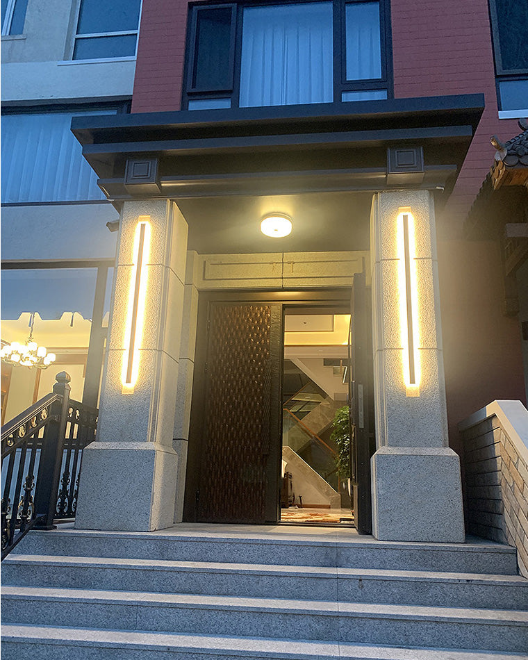 Olverai Outdoor Linear Wall Light