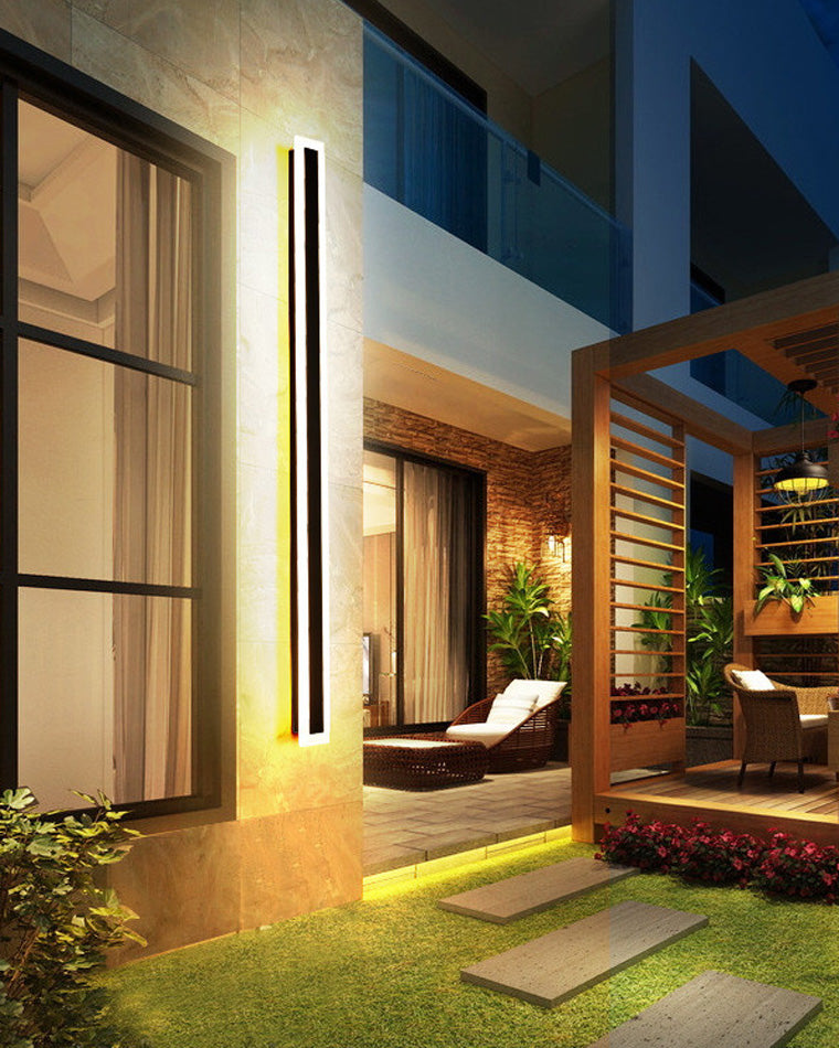 Olverai Outdoor Linear Wall Light