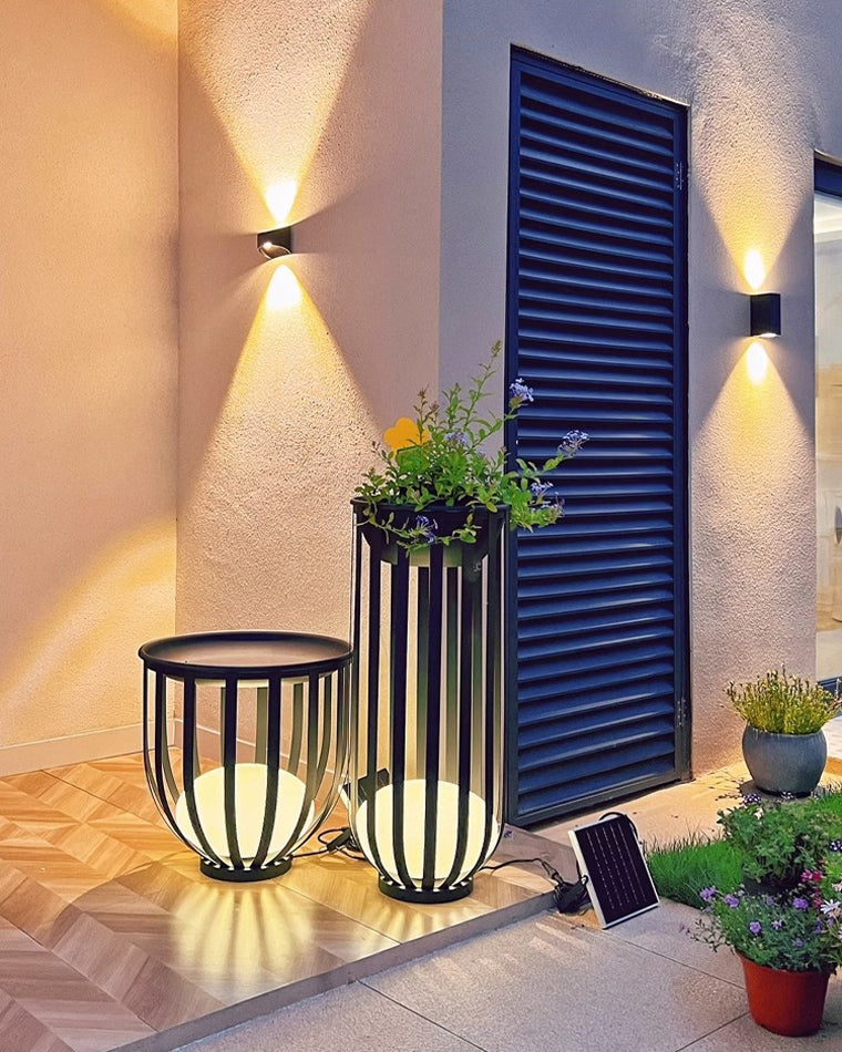 Olverai Solar Rechargeable Patio Floor Light