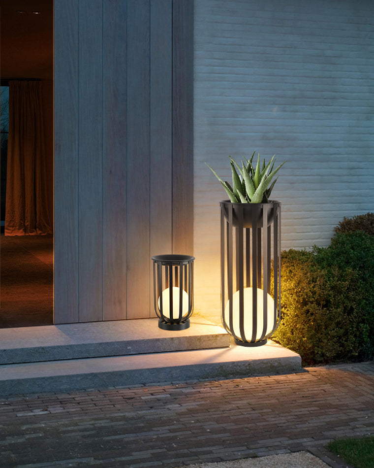 Olverai Solar Rechargeable Patio Floor Light