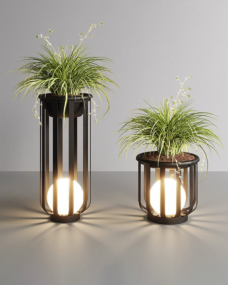 Olverai Solar Rechargeable Patio Floor Light