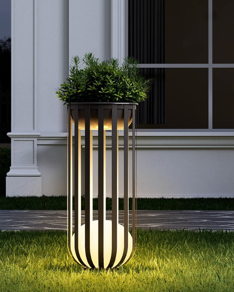 Olverai Solar Rechargeable Patio Floor Light