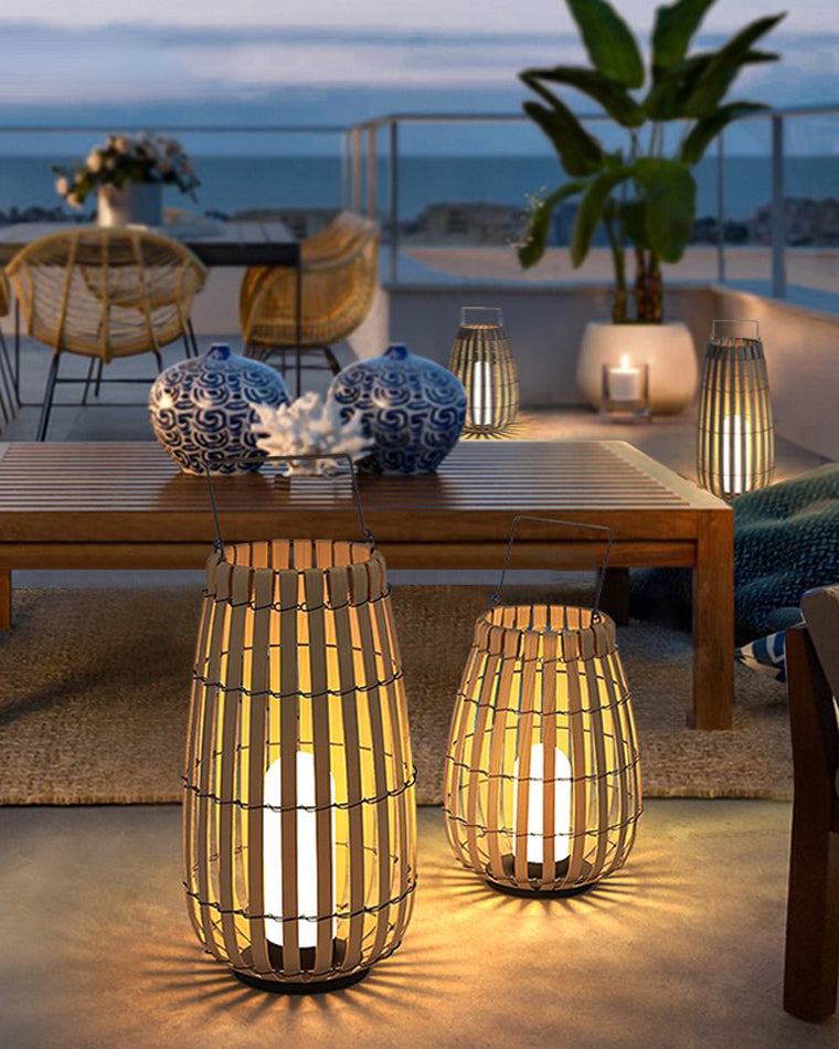 Olverai Outdoor Solar Hanging Lantern