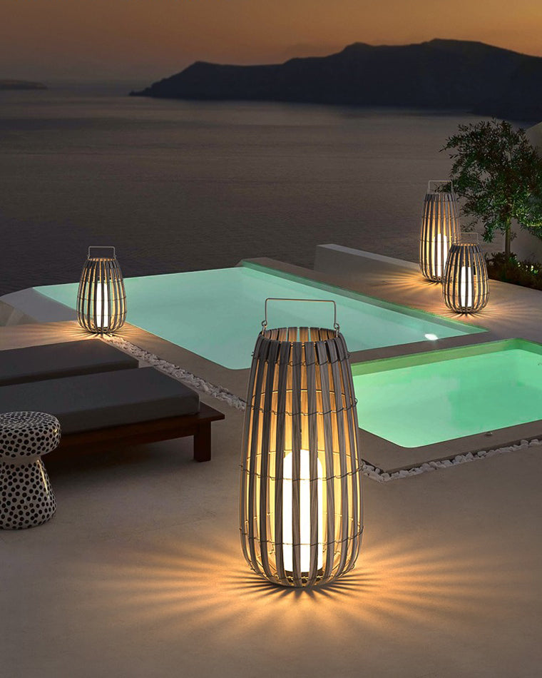 Olverai Outdoor Solar Hanging Lantern