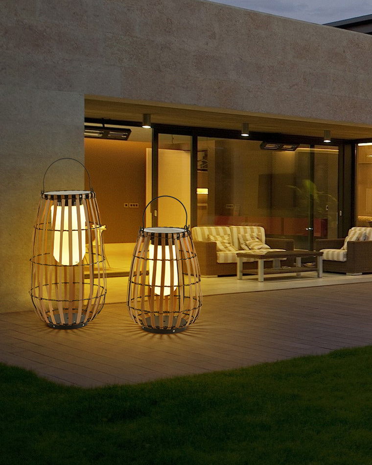 Olverai Outdoor Solar Hanging Lantern