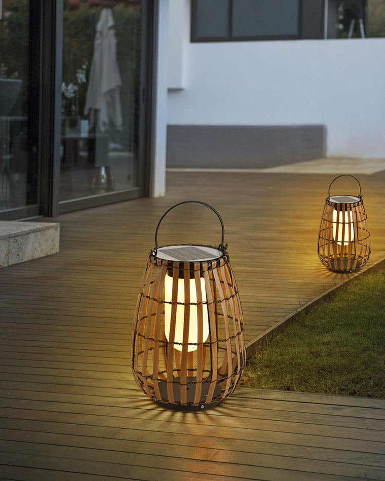 Olverai Outdoor Solar Hanging Lantern
