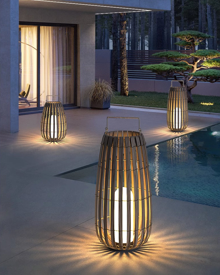 Olverai Outdoor Solar Hanging Lantern