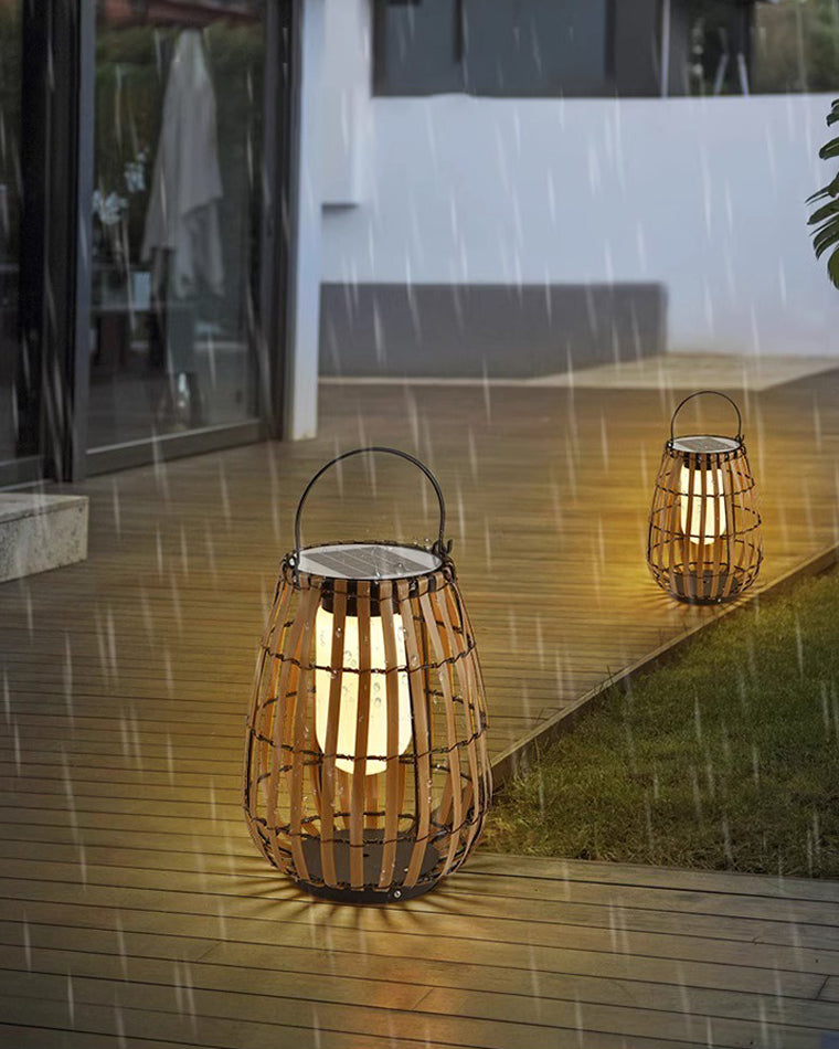 Olverai Outdoor Solar Hanging Lantern