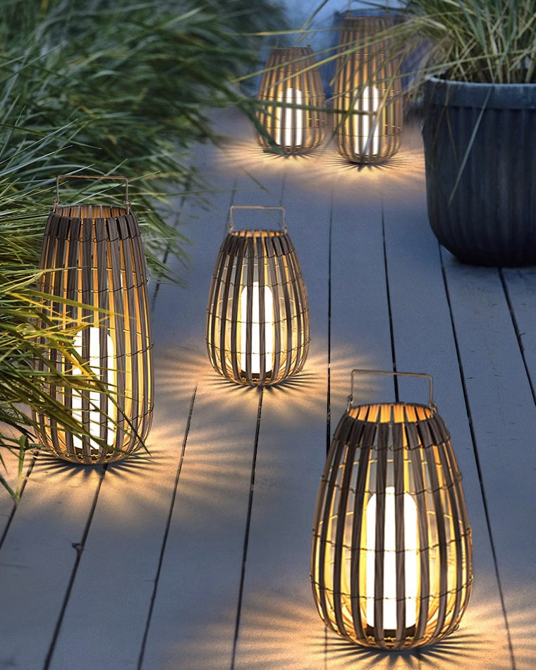 Olverai Outdoor Solar Hanging Lantern