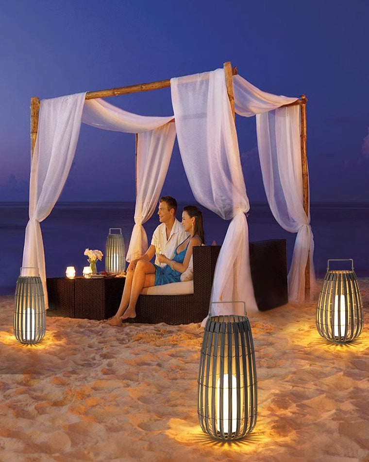 Olverai Outdoor Solar Hanging Lantern