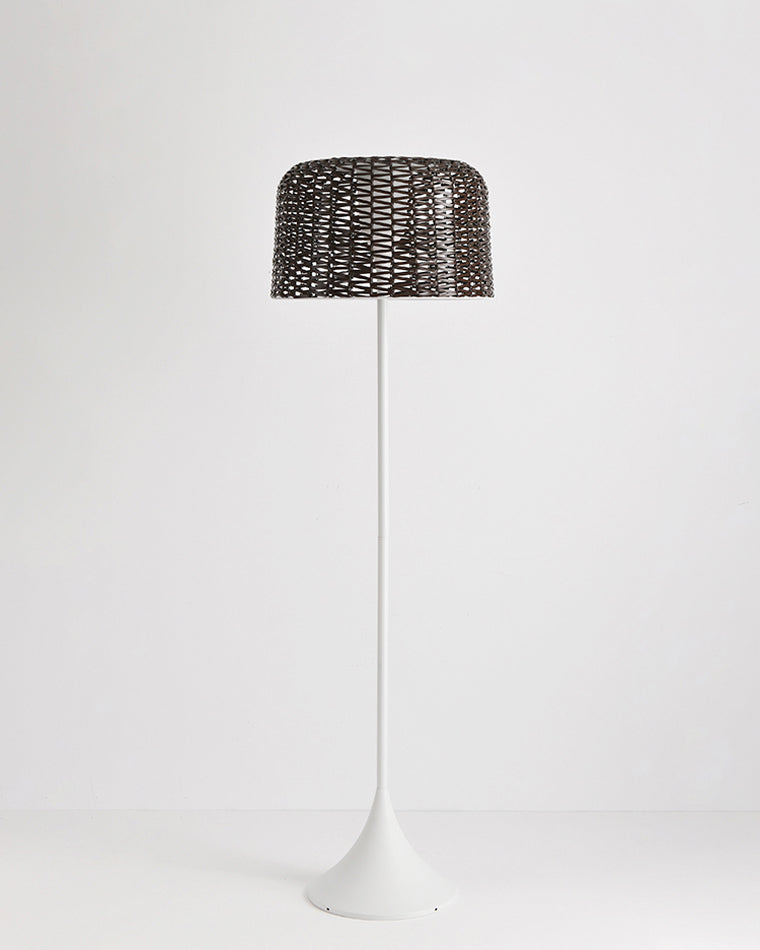 Olverai Solar Rattan Floor Light