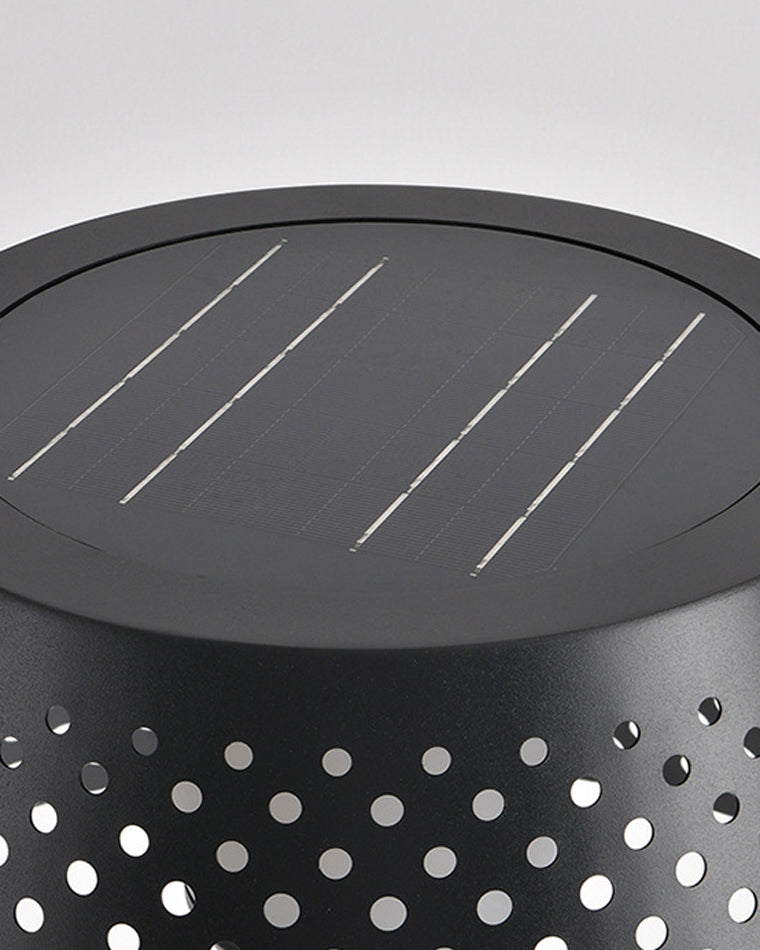 Olverai Solar Rattan Floor Light