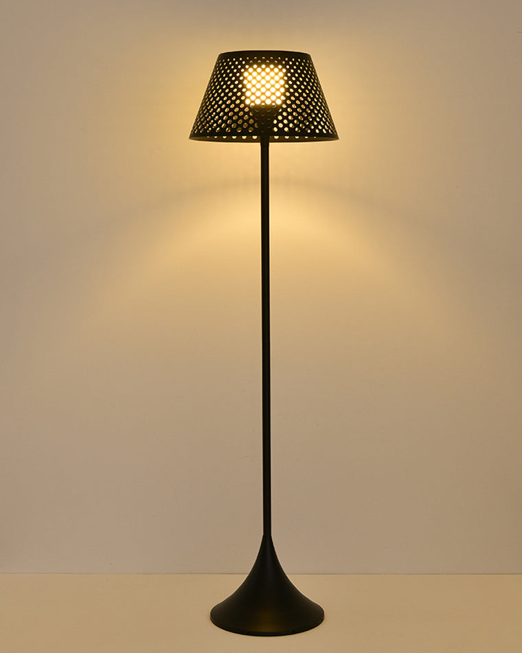 Olverai Solar Rattan Floor Light