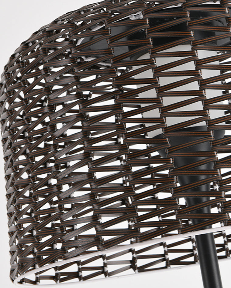 Olverai Solar Rattan Floor Light