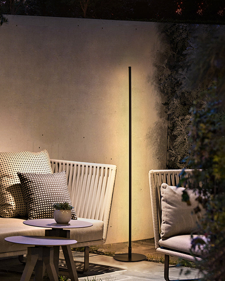 Olverai Solar Rod Floor Light