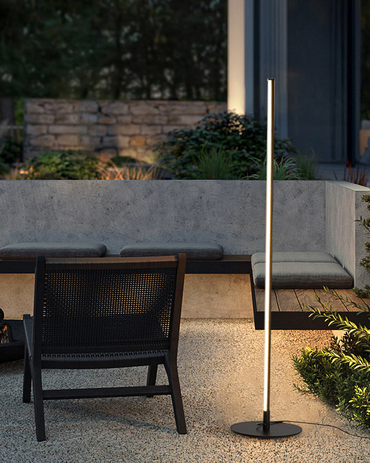 Olverai Solar Rod Floor Light