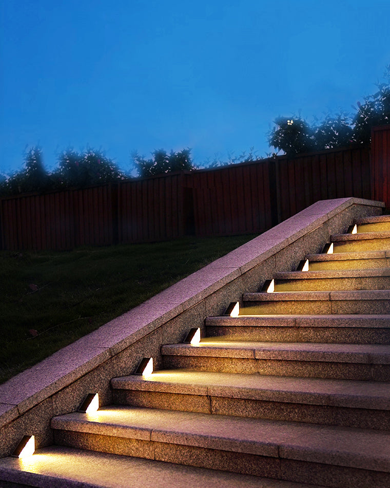 Olverai Solar Deck Light with Motion Detector
