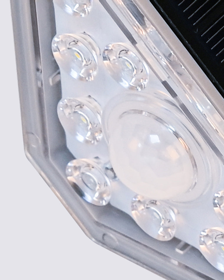 Olverai Solar Deck Light with Motion Detector
