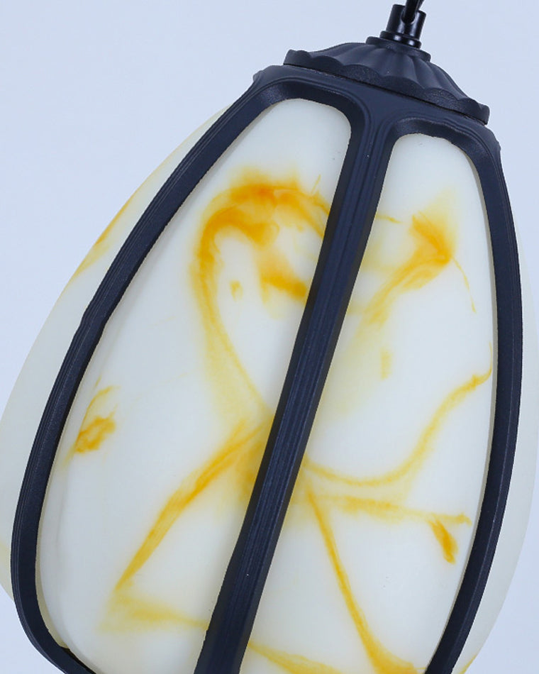 Olverai Outdoor Pumpkin Pendant Light