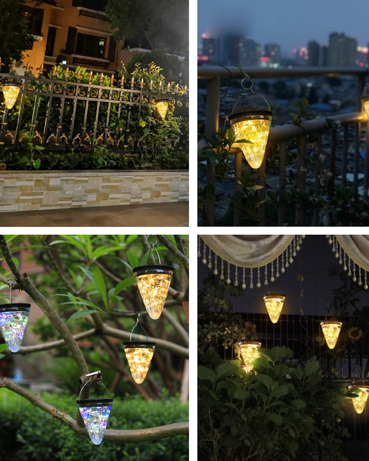 OlveraiSolar Hanging Strawberry Hue Lantern