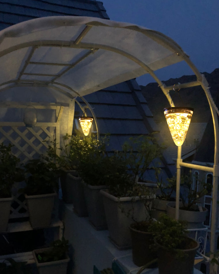 OlveraiSolar Hanging Strawberry Hue Lantern