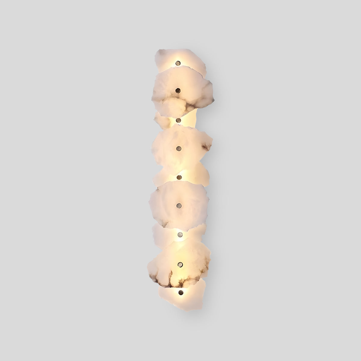 Modern Luxury Artistic Spanish Alabaster Wall Lamp 9 Heads