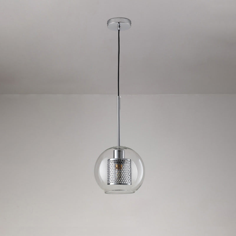 Olverai Elegant Round/Cylinder Glass Pendant Light