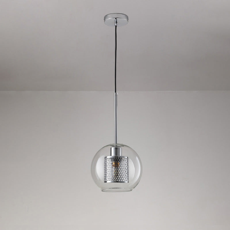 Olverai Elegant Round/Cylinder Glass Pendant Light
