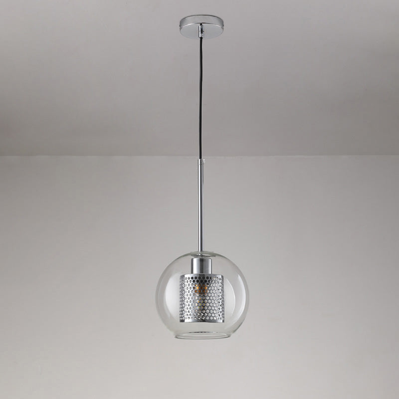 Olverai Elegant Round/Cylinder Glass Pendant Light