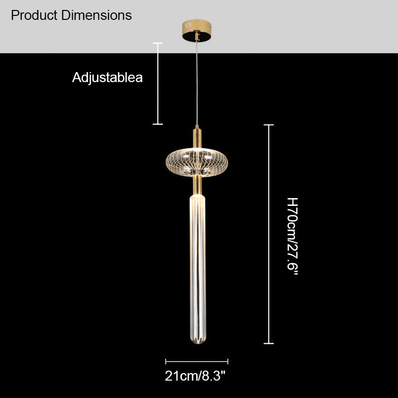 Olverai Cypher Vertical/Horizontal Glass Pendant light