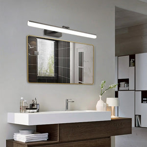 Arcato Modern White Vanity Light - Rectangular