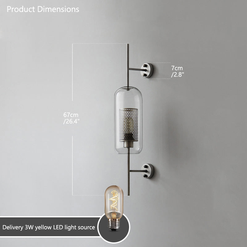 Olverai Industrial Hurricane Wall Sconce