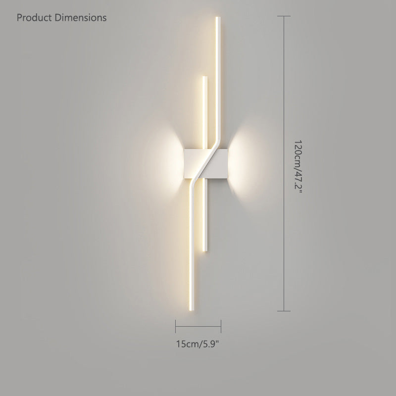 Olverai Sculptural Up Down Wall Sconce