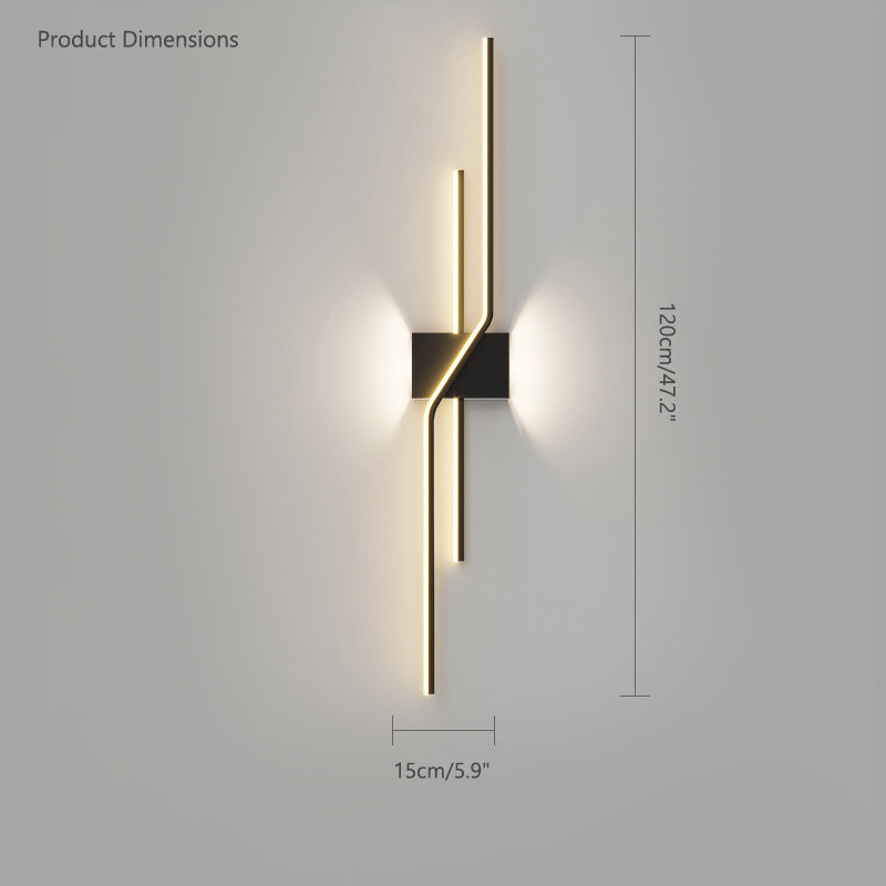 Olverai Sculptural Up Down Wall Sconce
