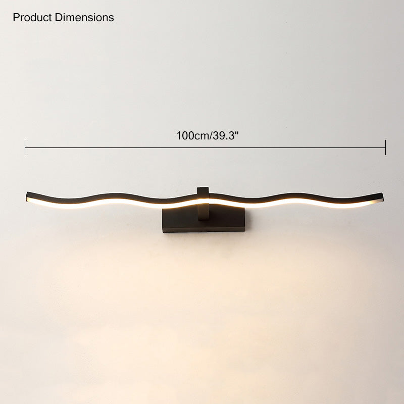Olverai Linear Vanity Bathroom Wall Sconce for Mirror