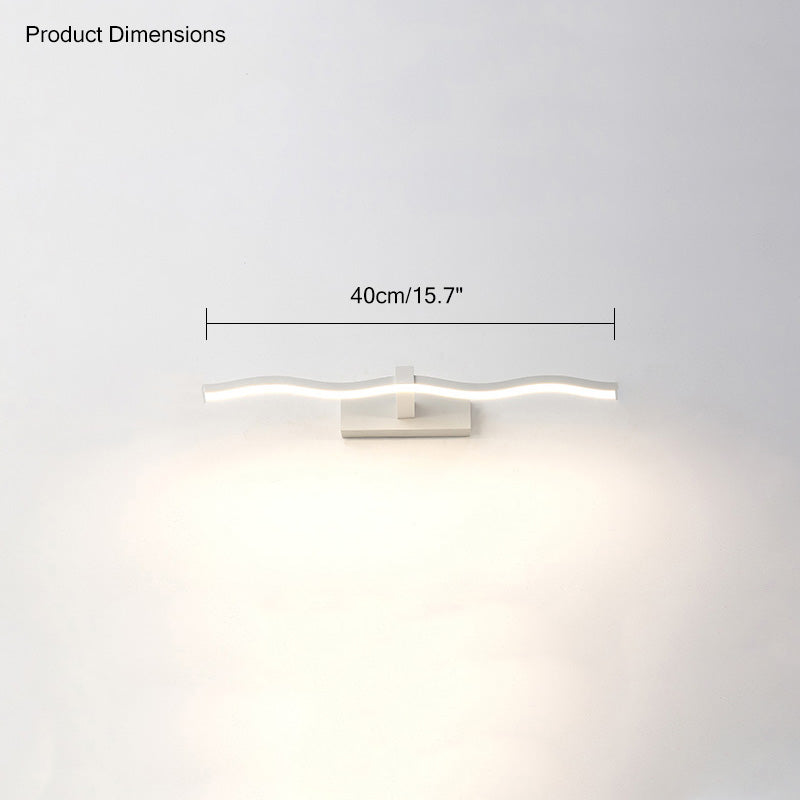 Olverai Linear Vanity Bathroom Wall Sconce for Mirror