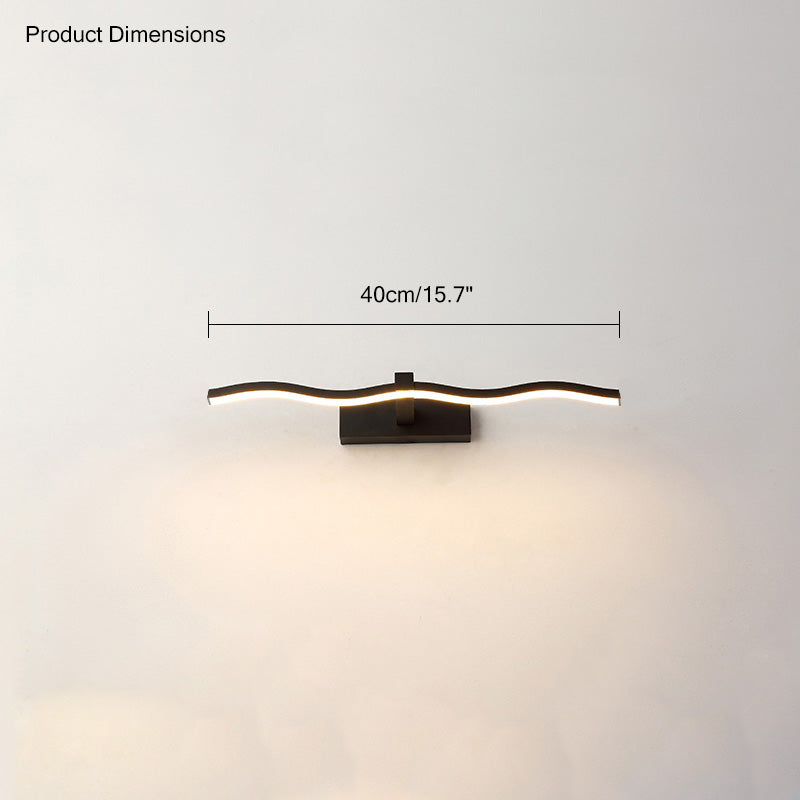 Olverai Linear Vanity Bathroom Wall Sconce for Mirror