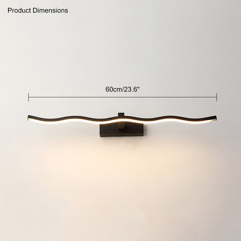 Olverai Linear Vanity Bathroom Wall Sconce for Mirror