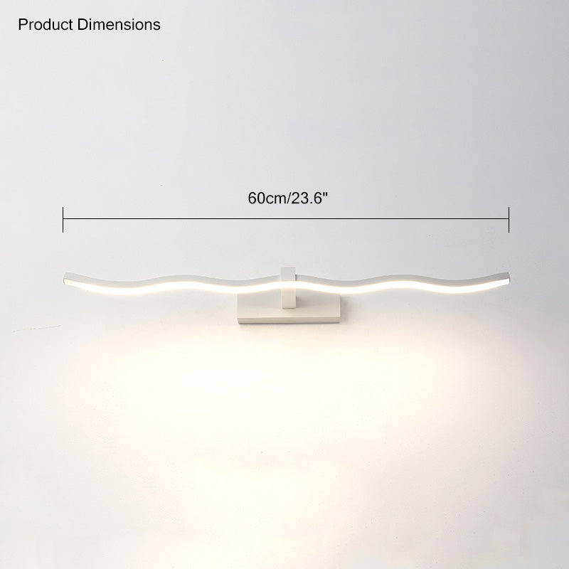 Olverai Linear Vanity Bathroom Wall Sconce for Mirror