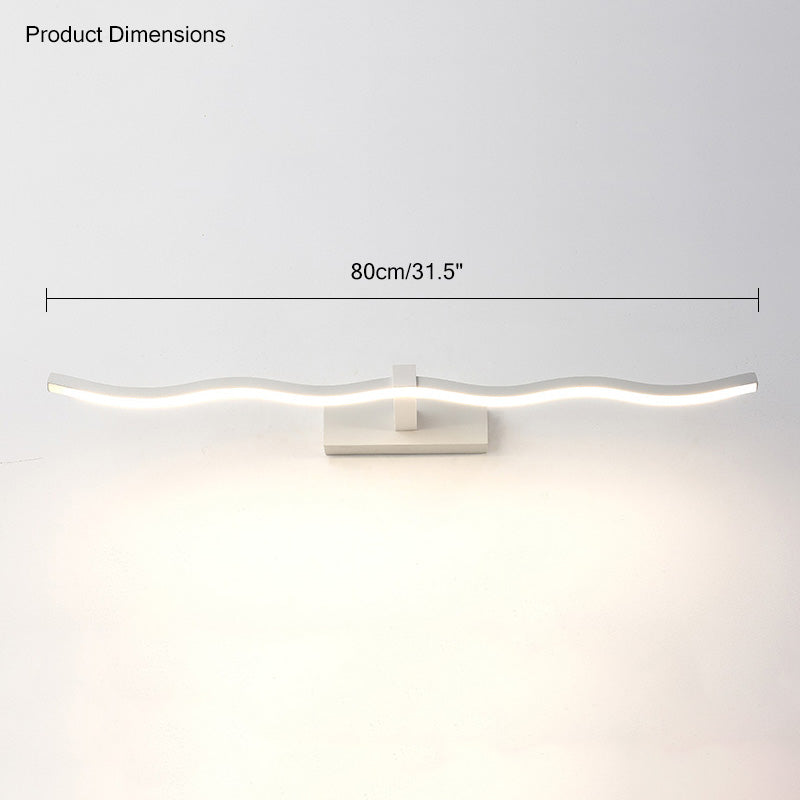 Olverai Linear Vanity Bathroom Wall Sconce for Mirror
