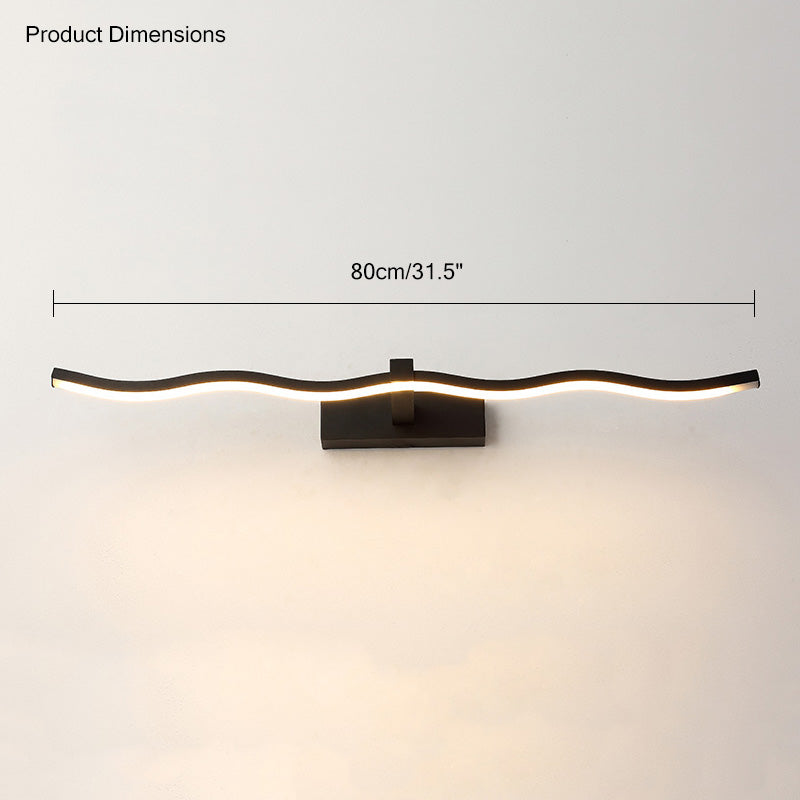 Olverai Linear Vanity Bathroom Wall Sconce for Mirror
