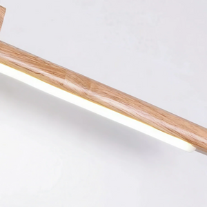 Arcato Minimalist Wood & Acrylic Wall Lamp