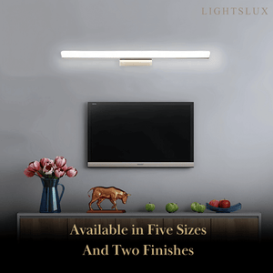 Minimalist Linear Vanity Wall Lamp