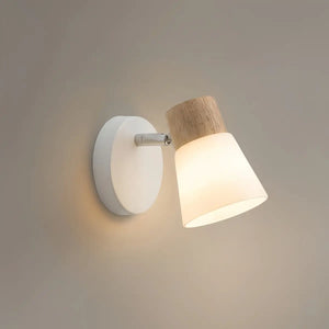 Crema Modern White Vanity Light