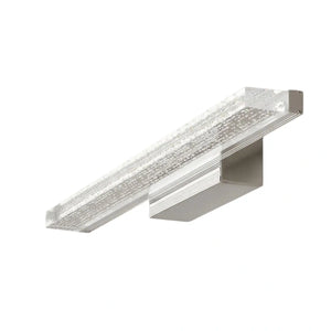 Arcato Modern Silver Vanity Light